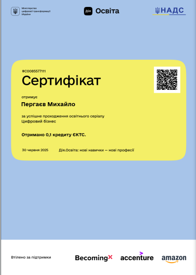 Сертифікат