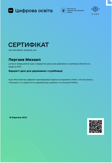 Сертифікат