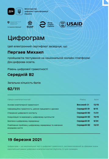 Сертифікат